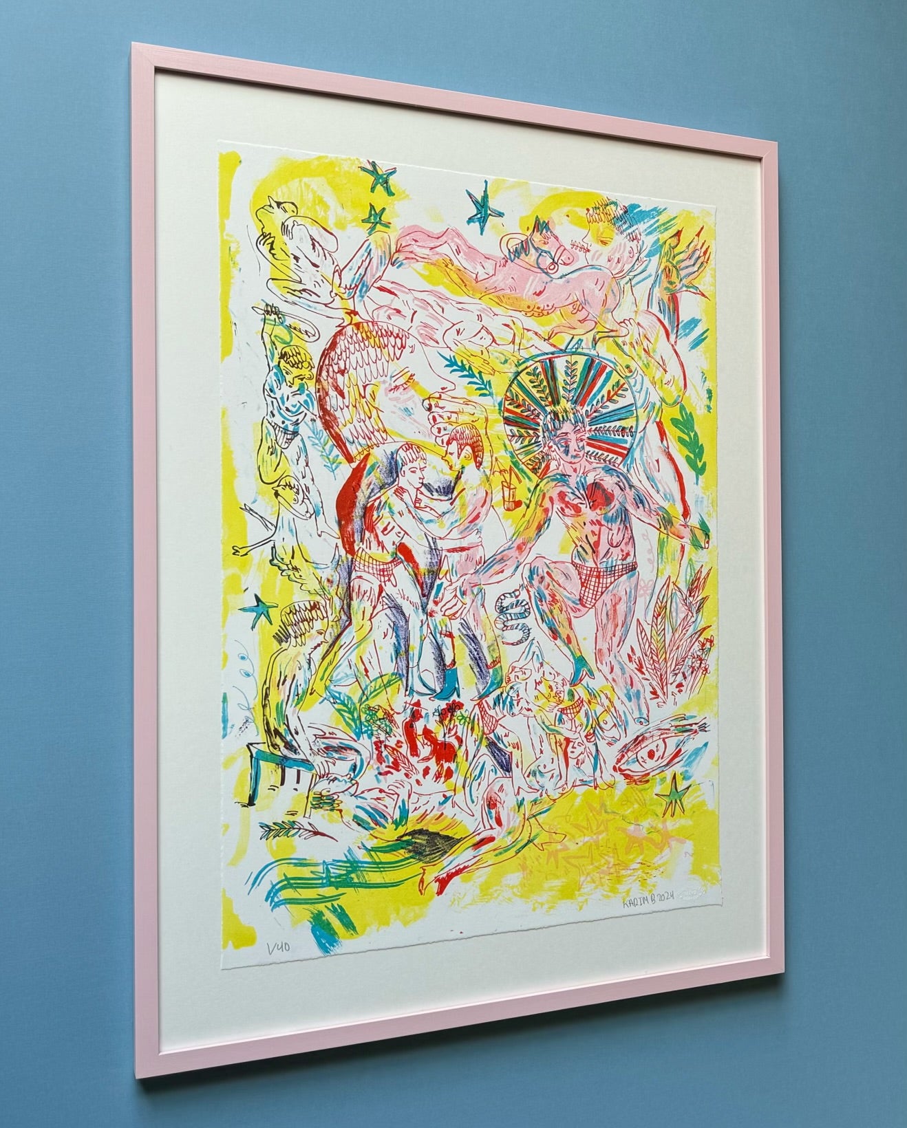 Karim Boumjimar, Untitled 1 (2024)