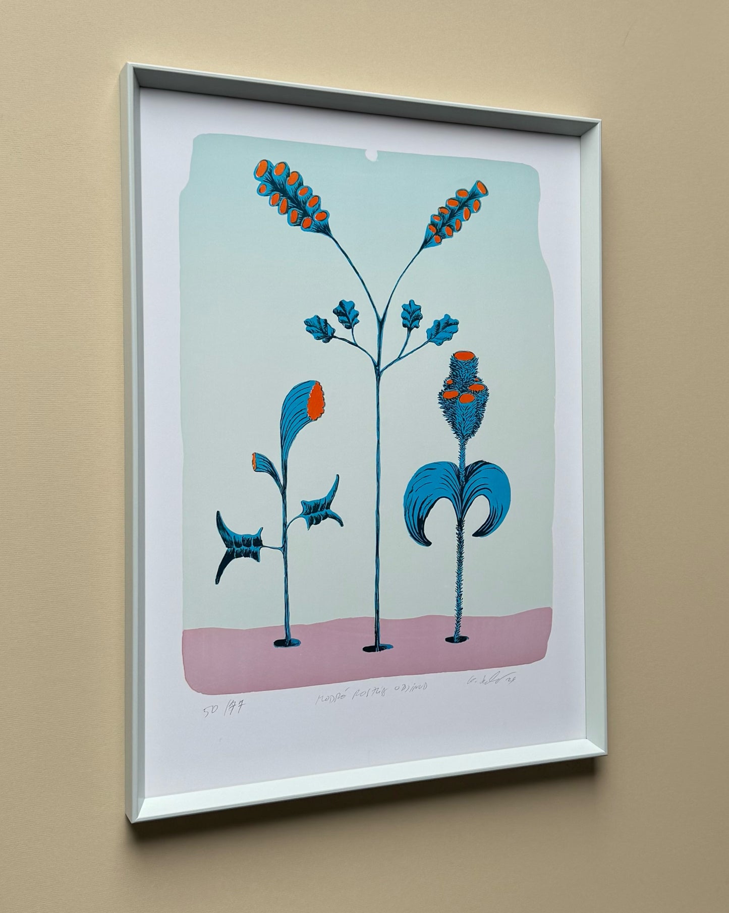Klara Sedlo, Blue plants (2024)