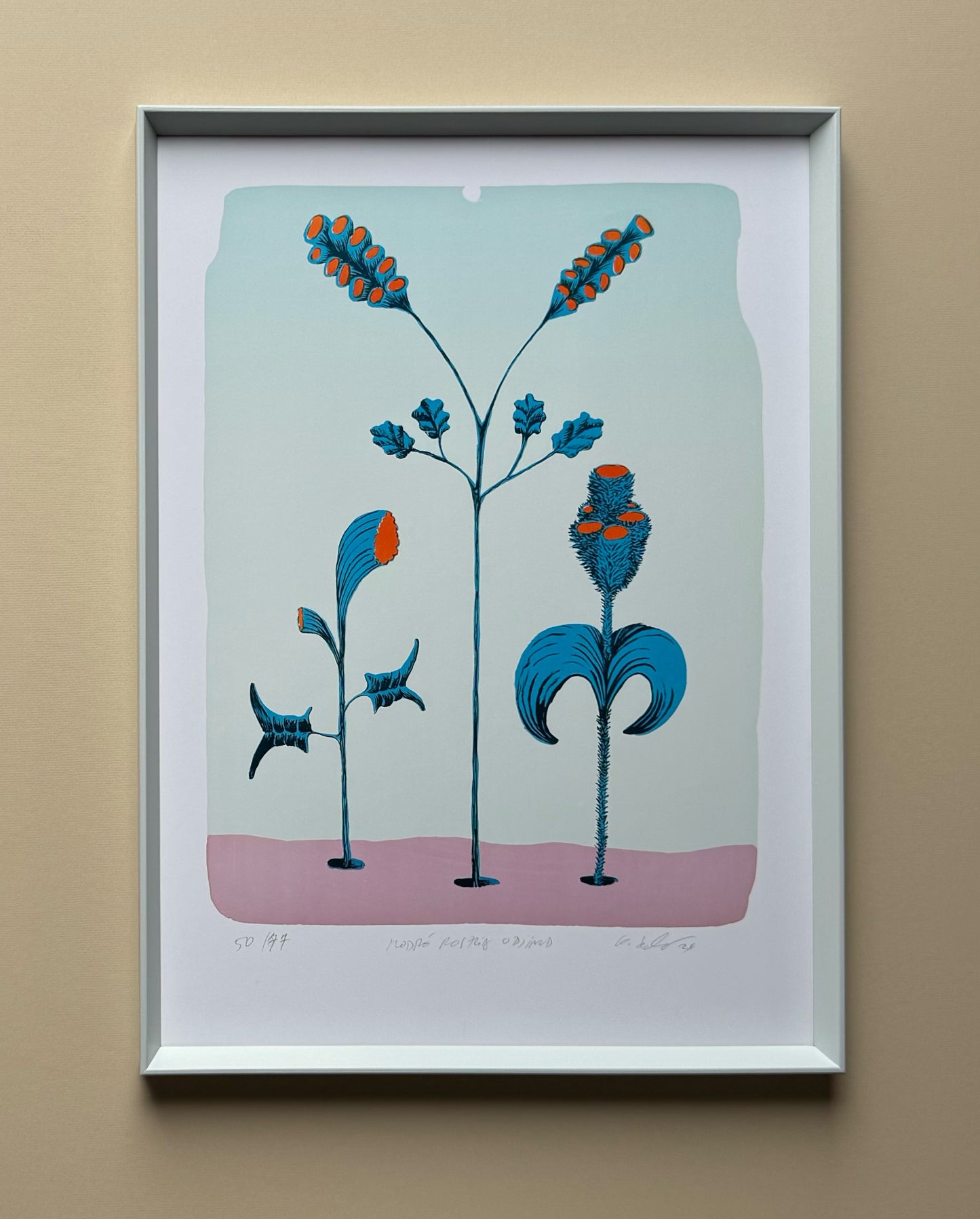 Klara Sedlo, Blue plants (2024)