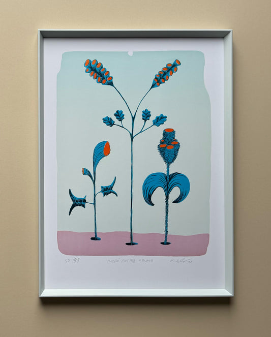 Klara Sedlo, Blue plants (2024)