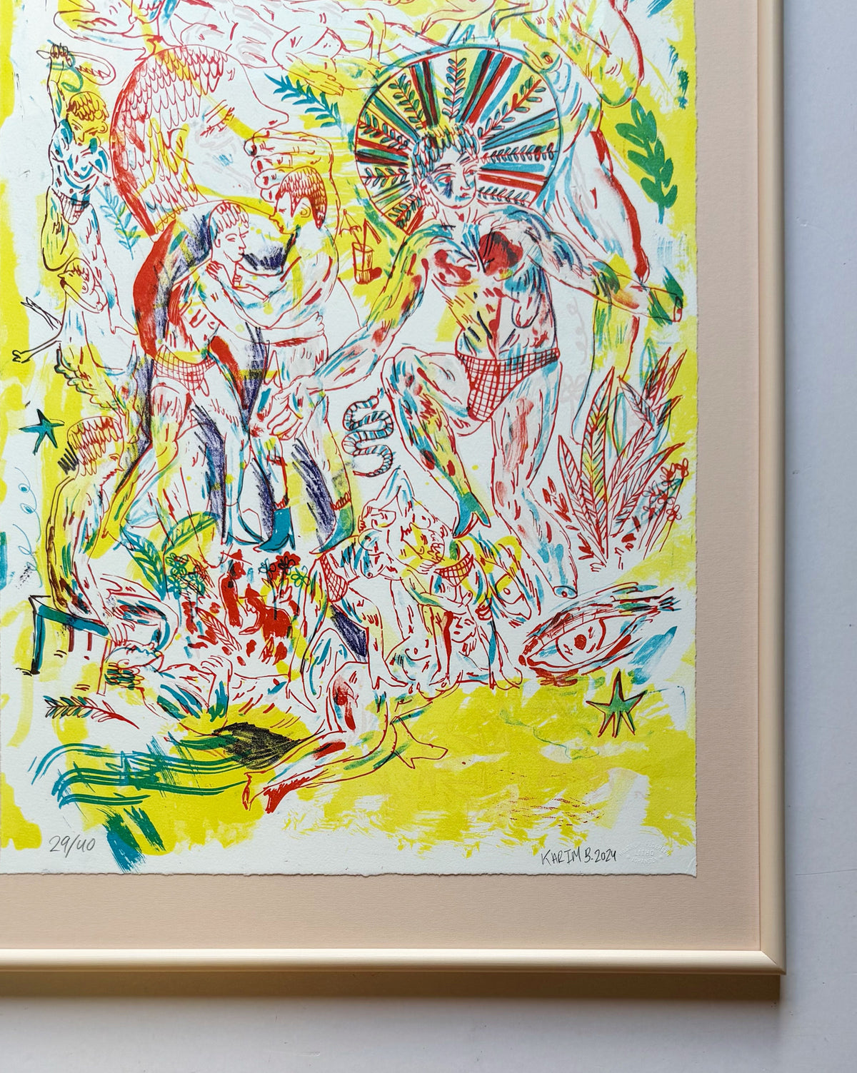 Karim Boumjimar, Untitled 1 (2024)