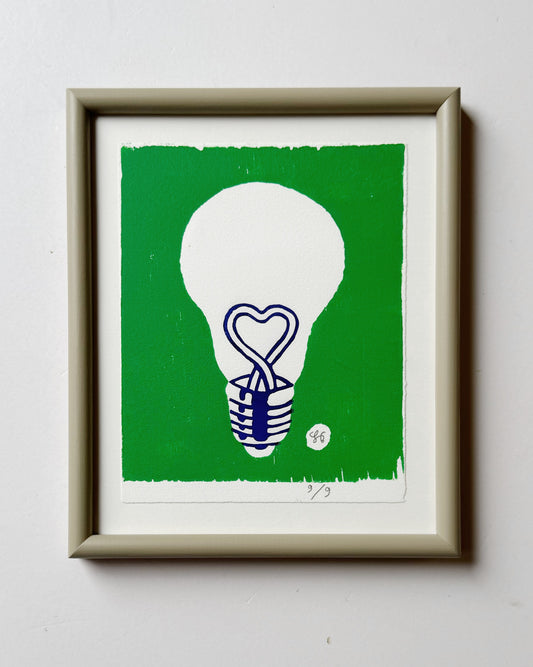 Søren Behncke, At the End of the Tunnel (Green vers.) (2025)
