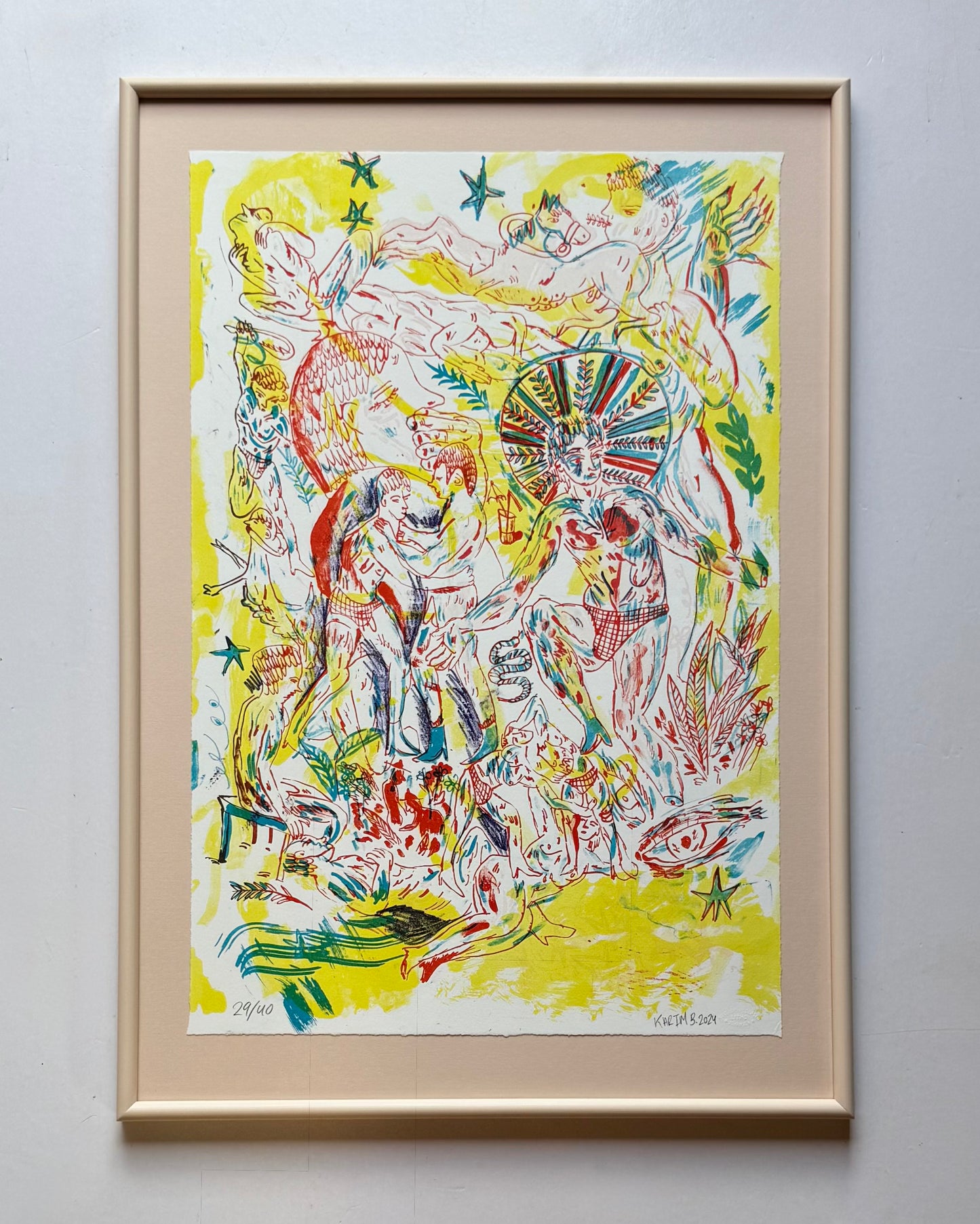 Karim Boumjimar, Untitled 1 (2024)