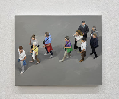 Xu Fancheng, Standing in Line (2025)
